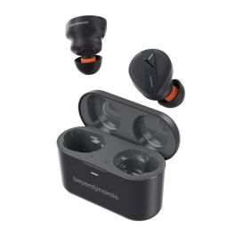 beyerdynamic 728926 Free BYRD Bluetooth Earbuds with Microphone, Noise-Canceling, True Wireless with Charging Case (Black)